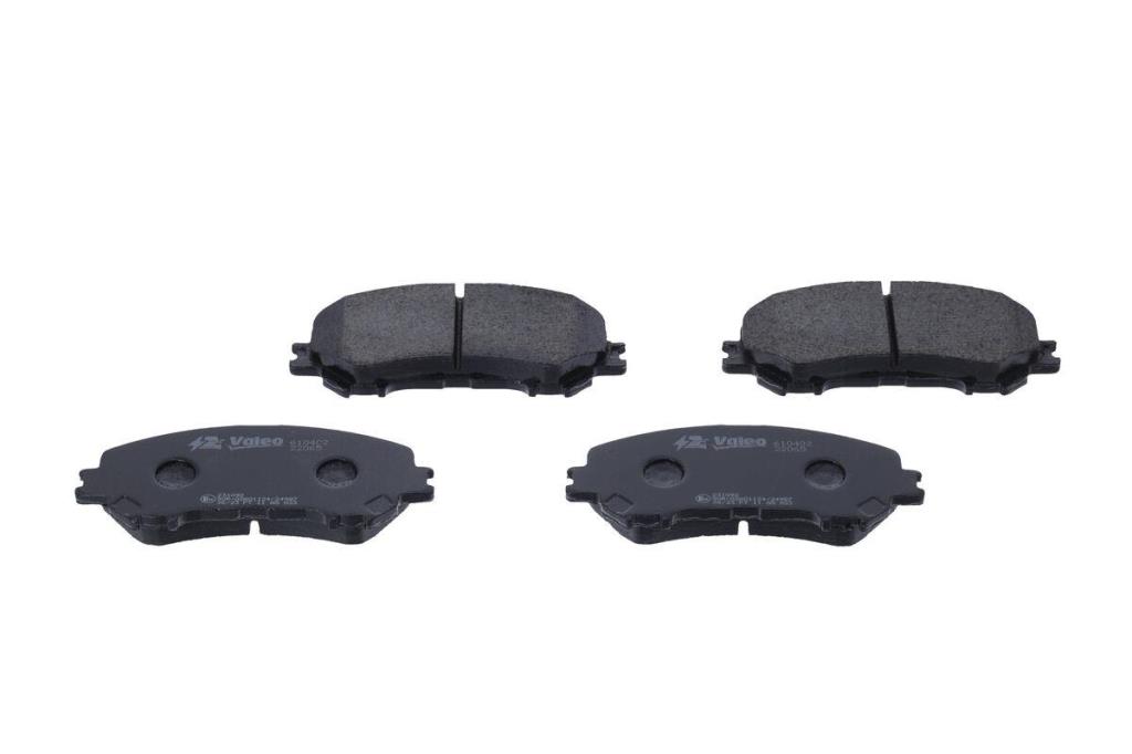 Jeu de 4 plaquettes de frein VALEO ref. 610402